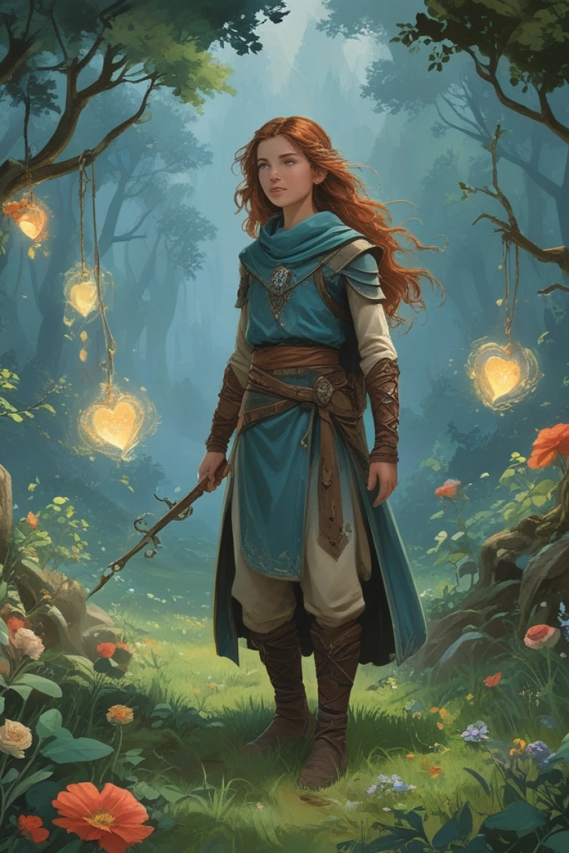 The Glass Orchard of Tarrin - Fantasy story cover by Agatha Vorin Cover for story: The Glass Orchard of Tarrin
