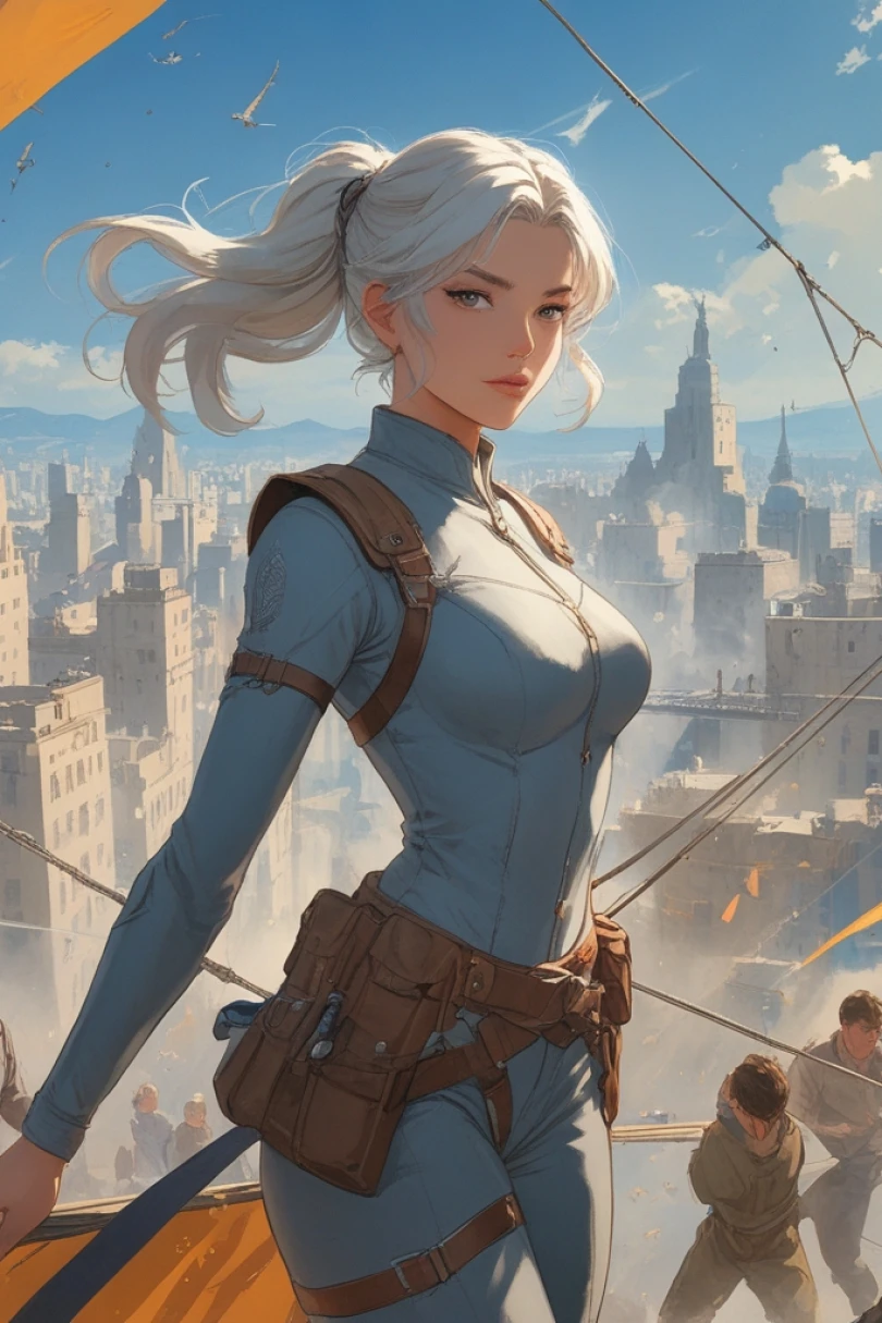 Hands That Shape the Open Sky - Fantasy story cover by Lucia Dornan Cover for story: Hands That Shape the Open Sky