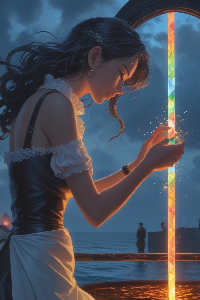 Shaping Light Through Broken Glass
