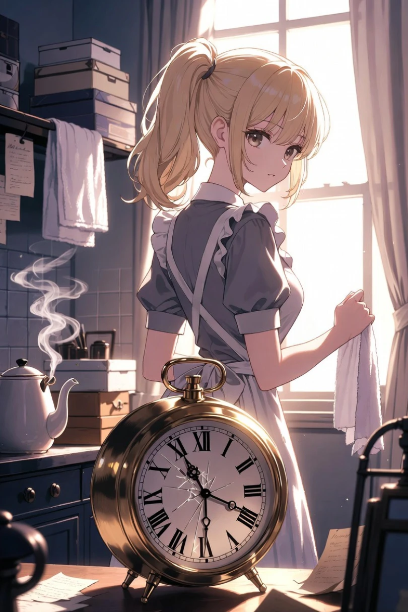 The Kitchen Clock Forgets