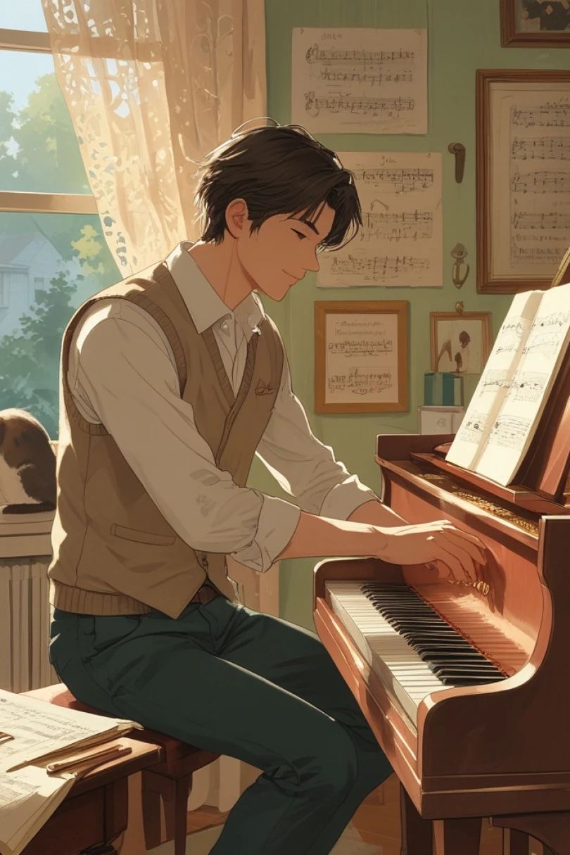 Hands at the Keys