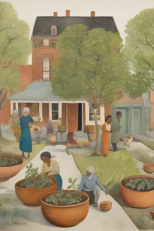 Lanterns in the Orchard Lot