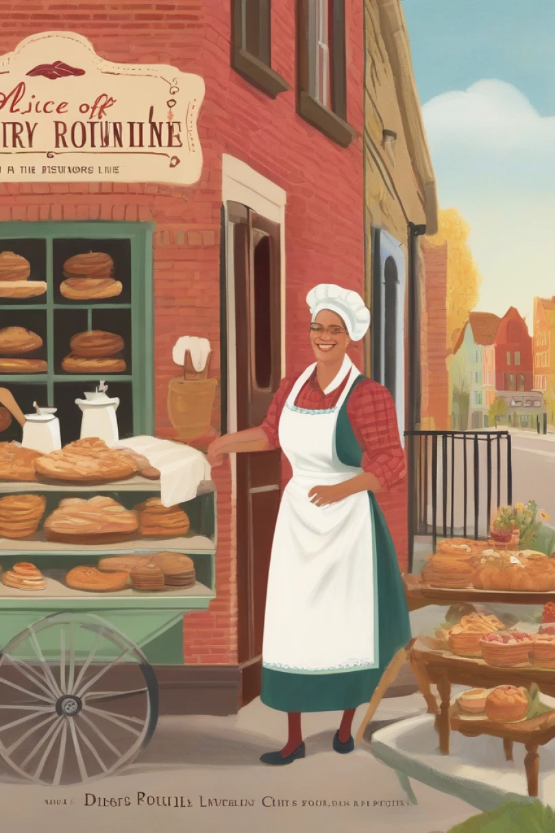 Mornings on Willow Road - Slice of Life story cover by Claudine Vaury Cover for story: Mornings on Willow Road