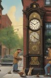 The Clock on Alder Street