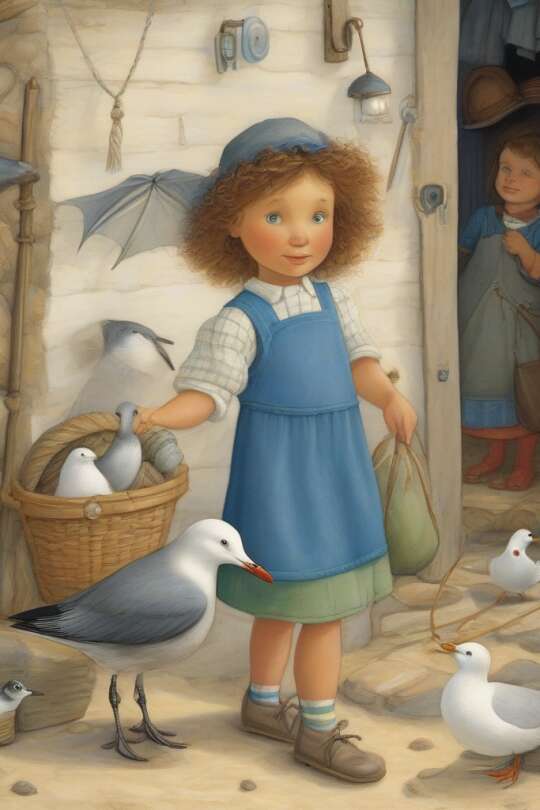 Tavi and the Blue Button