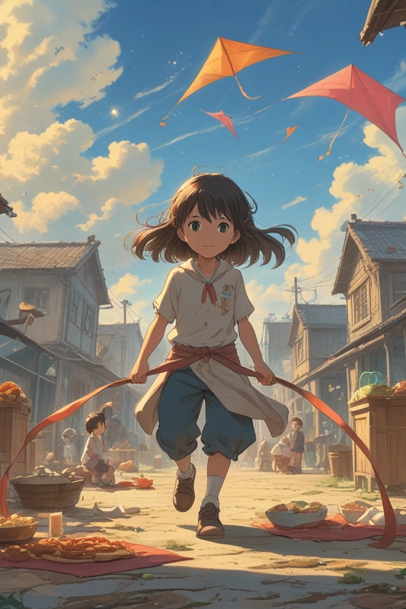 Nico and the Sky Bridge - Children's story cover by Stefan Vellor Cover for story: Nico and the Sky Bridge