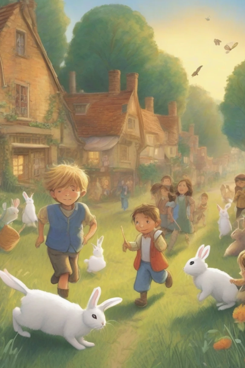 Poppy and the Missing Colors - Children's story cover by Dorian Kell Cover for story: Poppy and the Missing Colors