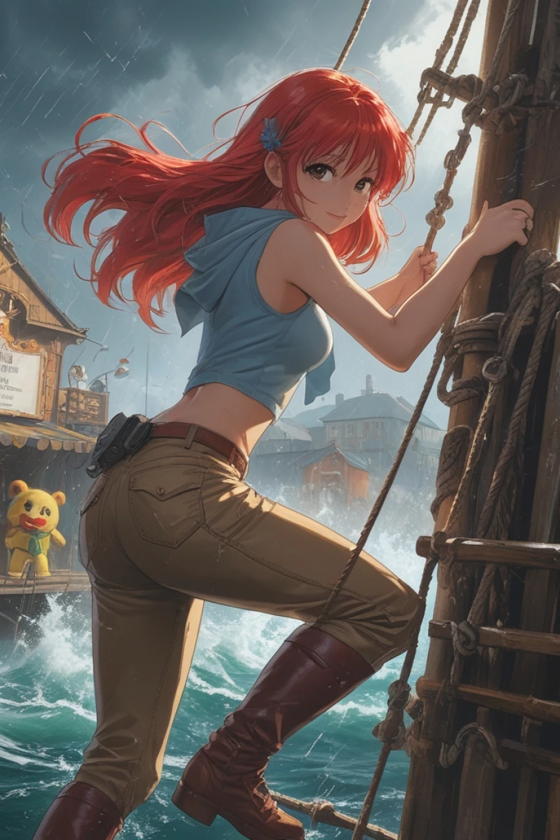 Cables and Comrades - Young Adult story cover by Isla Dermont Cover for story: Cables and Comrades