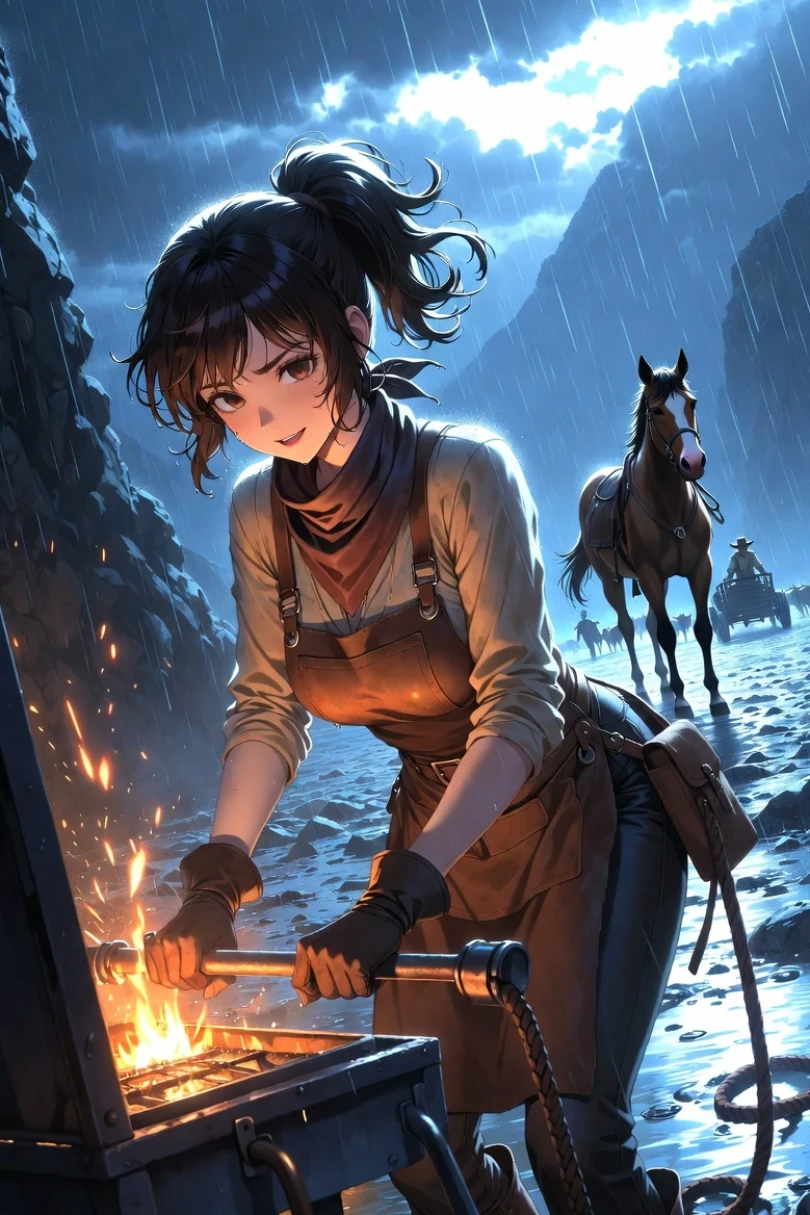 Forging Horseshoes at Devil's Cut