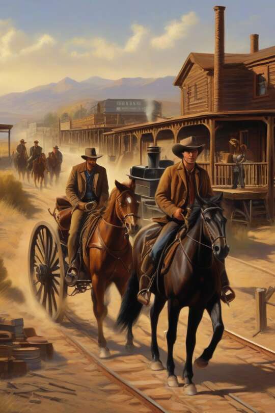 Tracks of Copper Dust