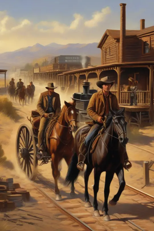 Tracks of Copper Dust