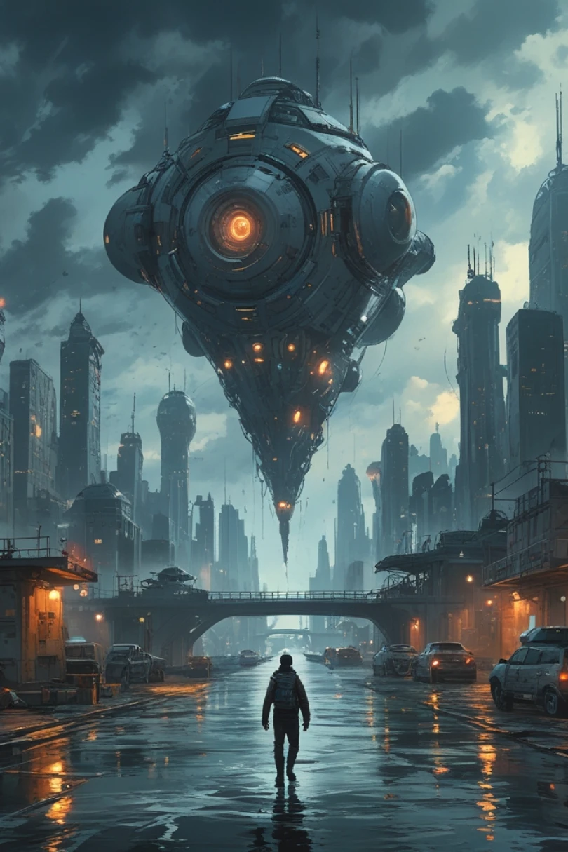Gale Engine - Action story cover by Ulrika Vossen Cover for story: Gale Engine