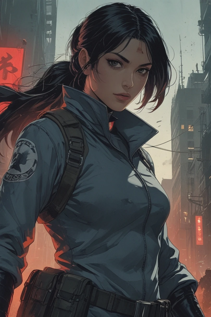 Gridfall Protocol - Action story cover by Jon Verdin Cover for story: Gridfall Protocol