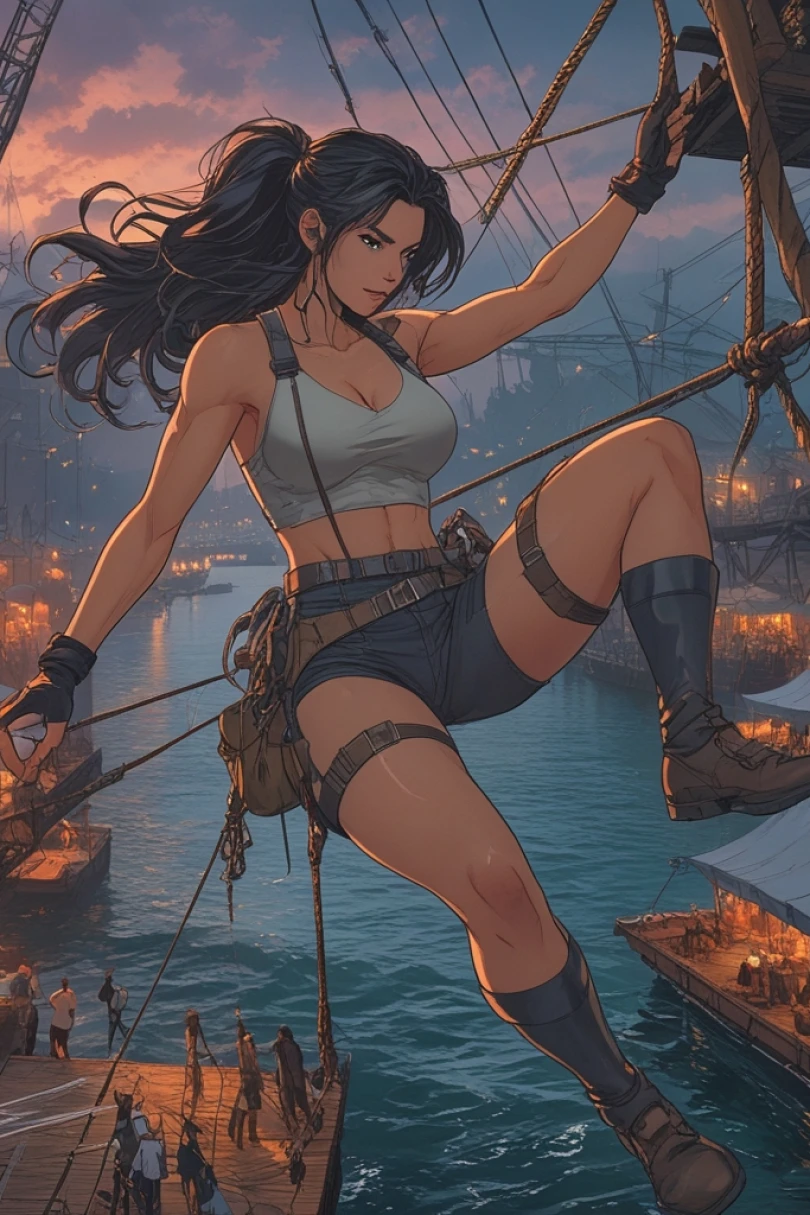 Holdfast - Action story cover by Oliver Merad Cover for story: Holdfast