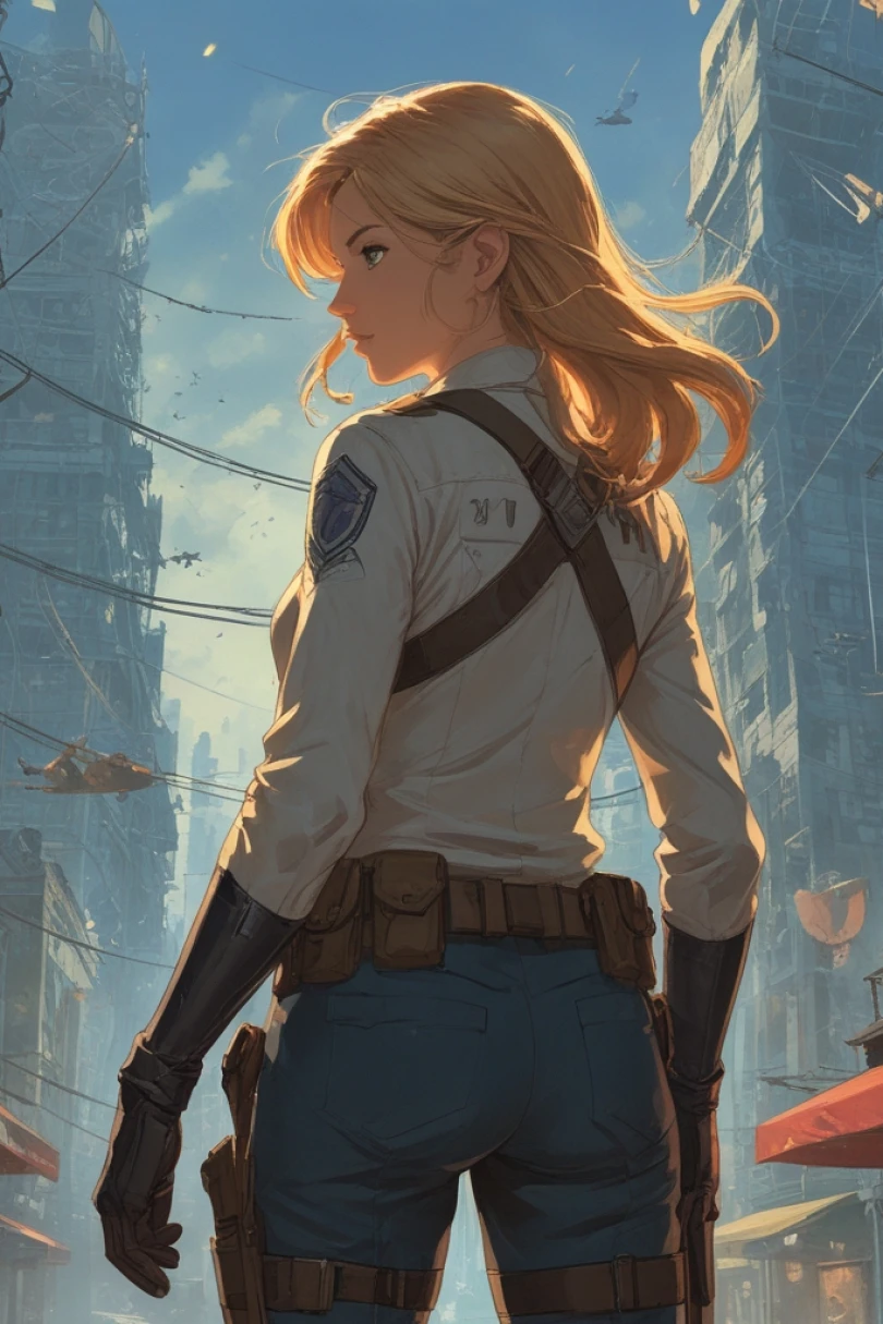 Tethered Honor - Action story cover by Rafael Donnier Cover for story: Tethered Honor