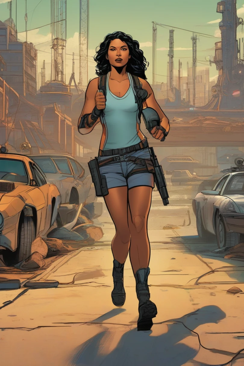 Tide of Keys - Action story cover by Tobias Harven Cover for story: Tide of Keys