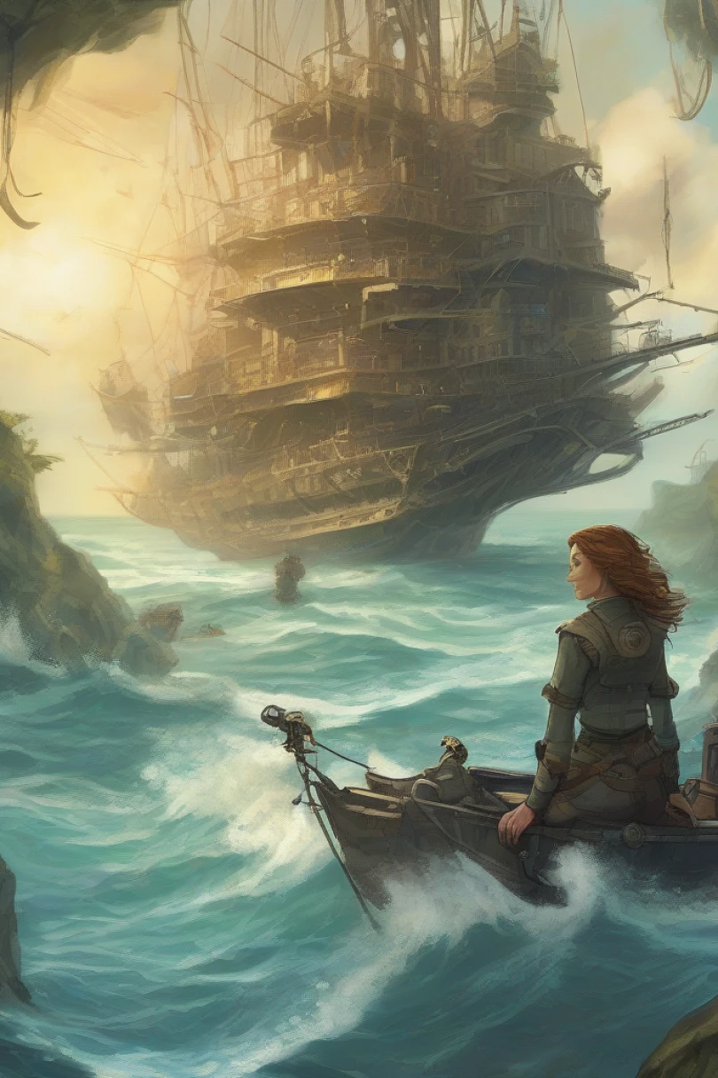 Edge of Dawn - Adventure story cover by Dorian Kell Cover for story: Edge of Dawn
