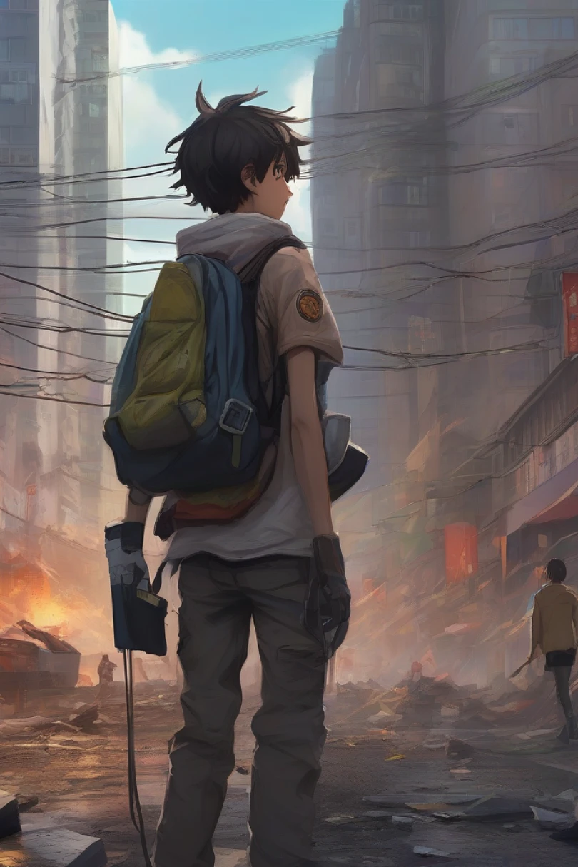 High Tension - Adventure story cover by Camille Renet Cover for story: High Tension