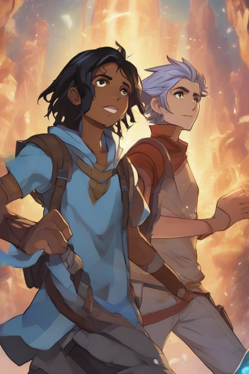 Skyheart - Adventure story cover by Greta Holvin Cover for story: Skyheart
