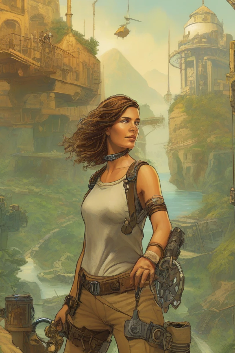The Aster Key - Adventure story cover by Isolde Merrel Cover for story: The Aster Key
