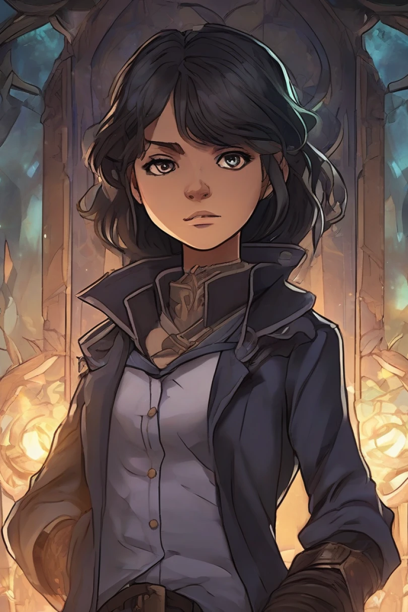 The Hollow Key - Adventure story cover by Stephan Korvel Cover for story: The Hollow Key