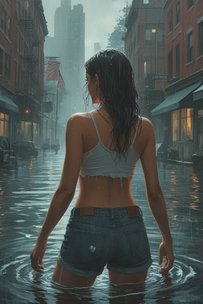 Signal in the Water - Mystery story cover by Bastian Kreel Cover for story: Signal in the Water