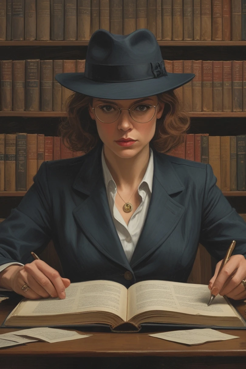 The Index of Small Lies - Detective story cover by Anna-Louise Ferret Cover for story: The Index of Small Lies