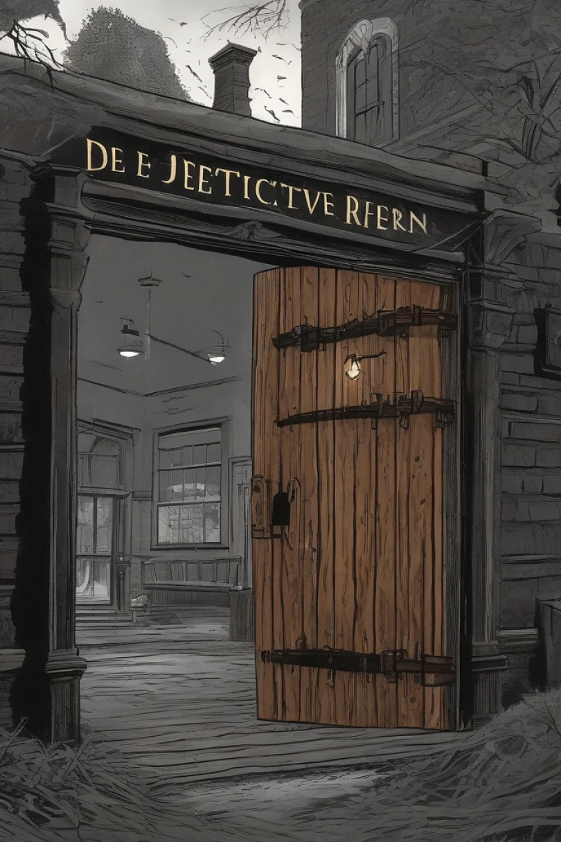 The Memory Birds - Detective story cover by Gregor Hains Cover for story: The Memory Birds