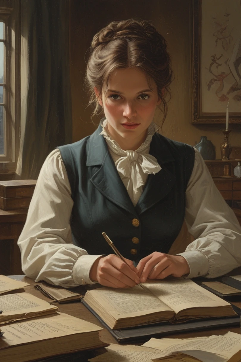 The Paper of Names - Historical story cover by Elias Krovic Cover for story: The Paper of Names