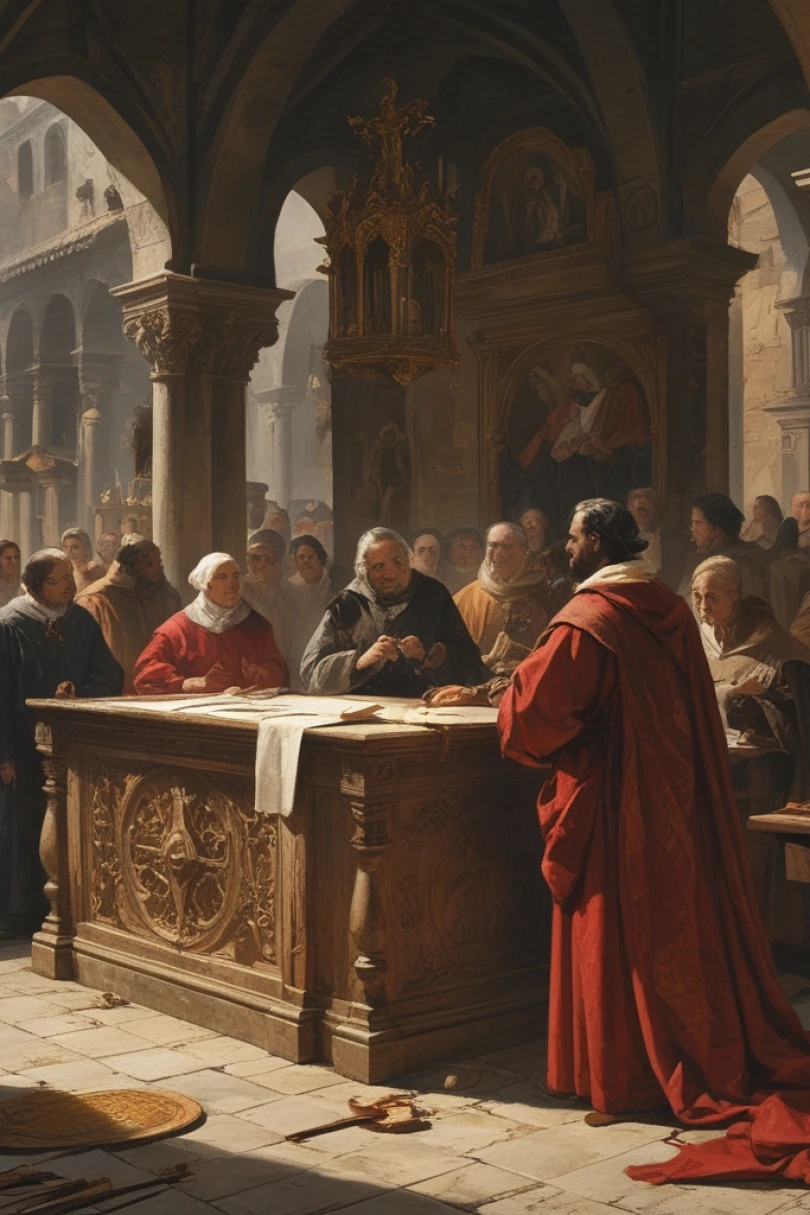 Beneath the Choir Stalls - Historical story cover by Julius Carran Cover for story: Beneath the Choir Stalls