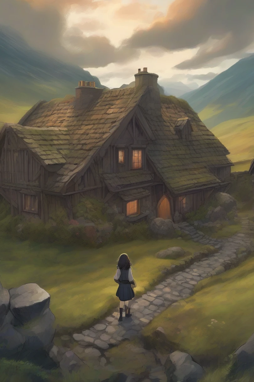 The Last Ballad of Kinloch - Historical story cover by Dorian Kell Cover for story: The Last Ballad of Kinloch