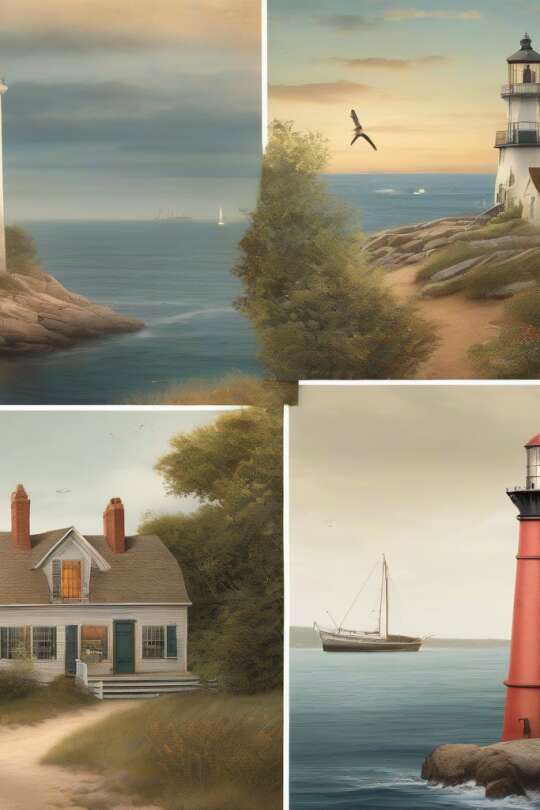 Lanterns at Low Tide