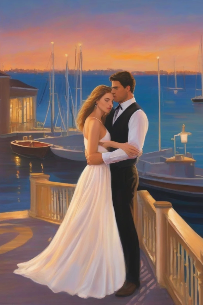 Return - Romance story cover by Henry Vaston Cover for story: Return
