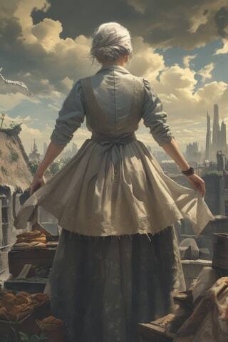 Stitches Beneath the Hollow Sky