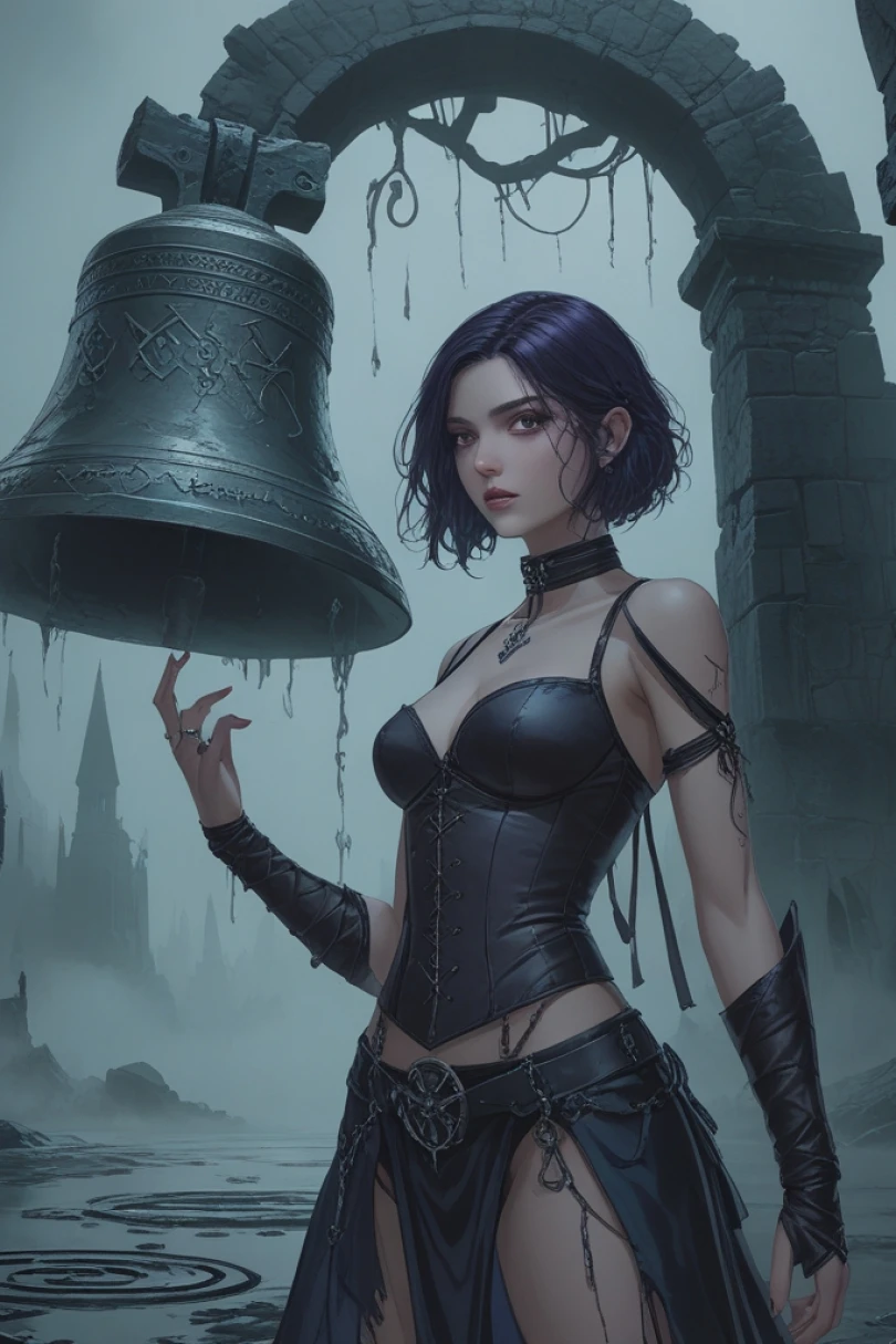 Bones of the Silent Accord - Dark Fantasy story cover by Thomas Gerrel Cover for story: Bones of the Silent Accord