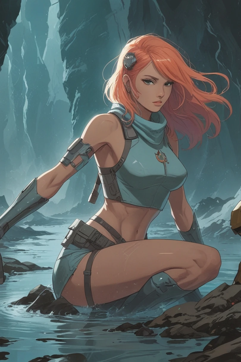 Latch League - Post-Apocalyptic story cover by Elias Krovic Cover for story: Latch League