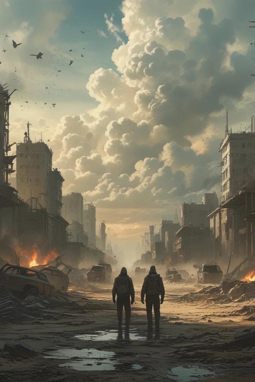Pulse - Post-Apocalyptic story cover by Edgar Mallin Cover for story: Pulse