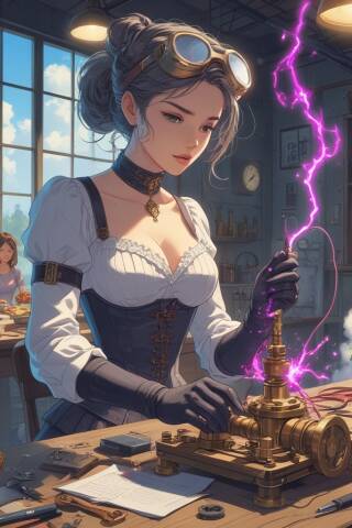 Brass and Conscience: Ethical Steampunk Inventors