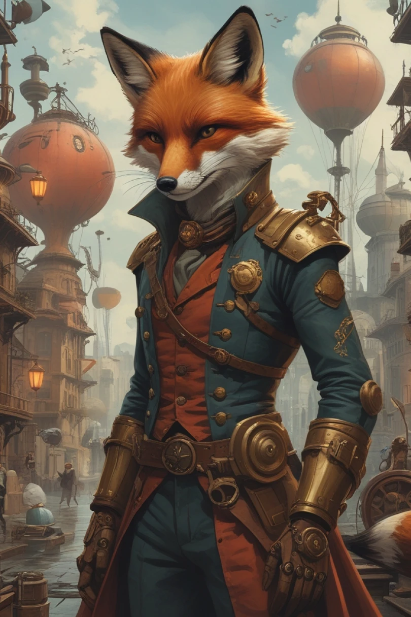 The Clockwork Cadence - Steampunk story cover by Mariette Duval Cover for story: The Clockwork Cadence
