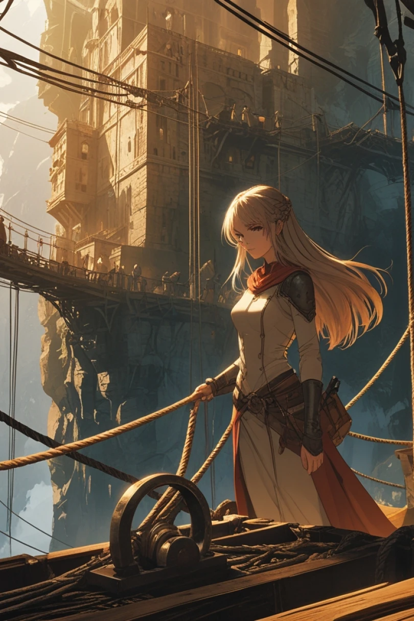 Hands That Bind the Sky - Steampunk story cover by Samuel Grent Cover for story: Hands That Bind the Sky