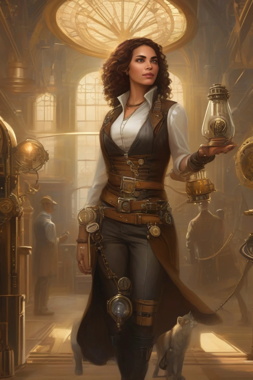 Aetherbound - Steampunk story cover by Leonhard Stramm Cover for story: Aetherbound