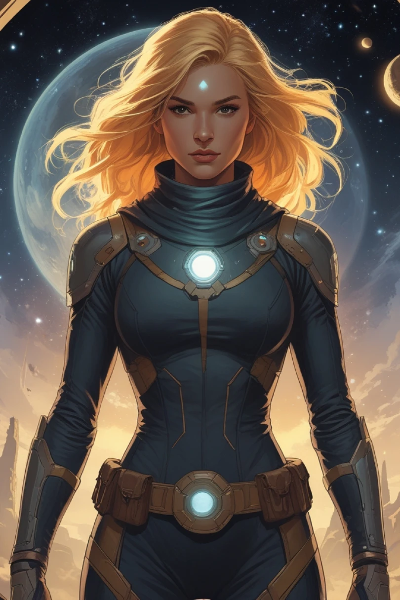 The Lattice Shard - Space Opera story cover by Agatha Vorin Cover for story: The Lattice Shard