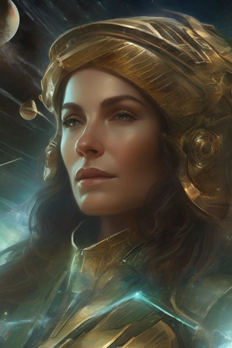 Asterion Resonance - Space Opera story cover by Theo Rasmus Cover for story: Asterion Resonance