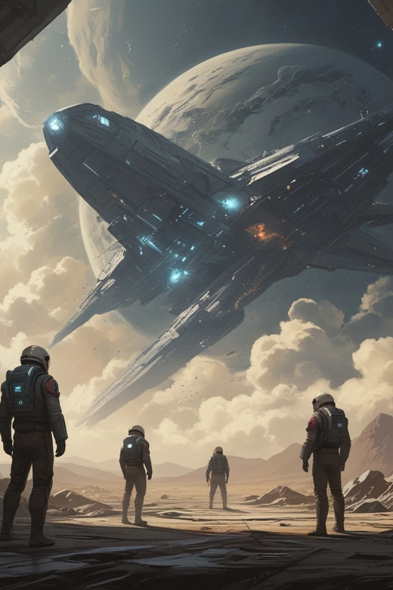 Heart of Gates - Chapter 1 - Space Opera story cover by Victor Ramon Cover for story: Heart of Gates - Chapter 1