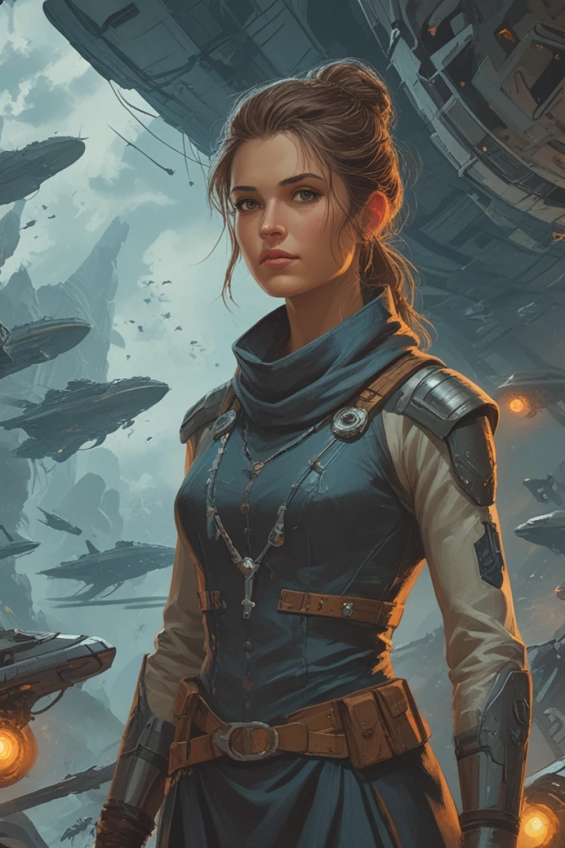 Sewing the Skyways - Space Opera story cover by Brother Alaric Cover for story: Sewing the Skyways