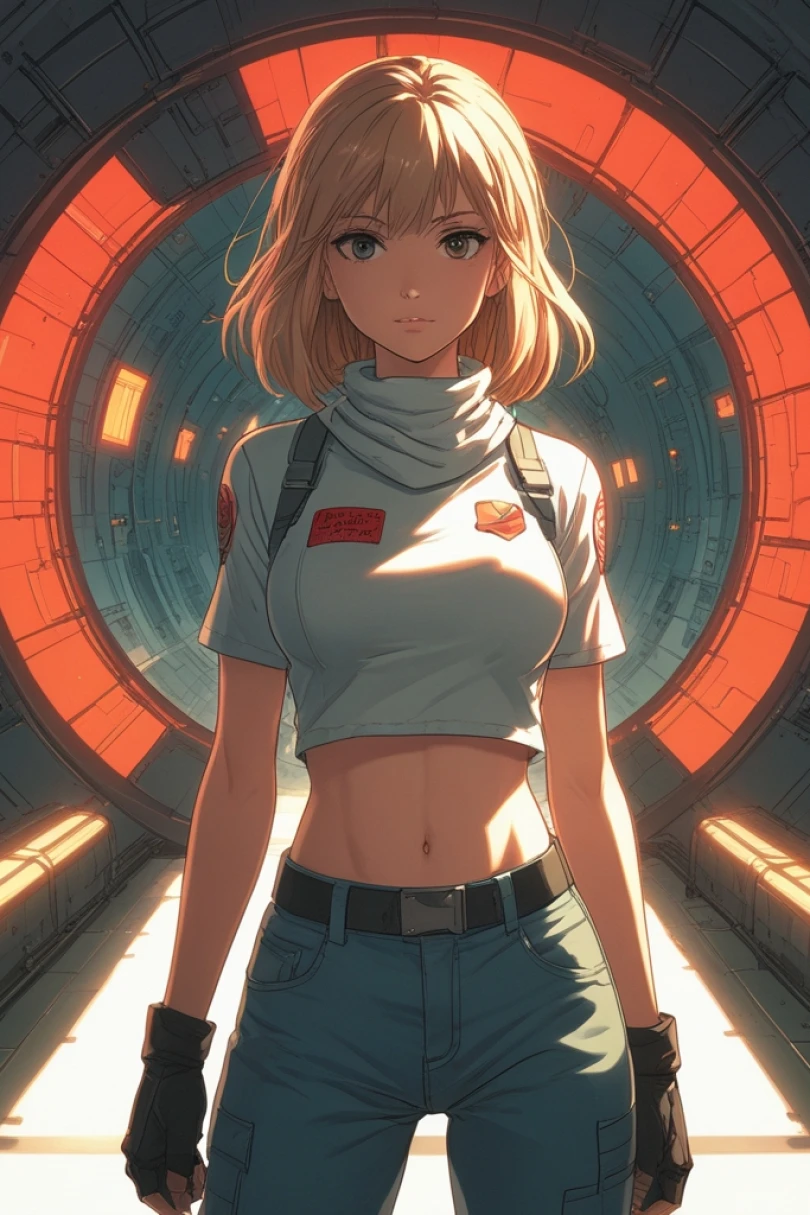 Running Cargo Through the Firefall - Space fiction story cover by Celina Vorrel Cover for story: Running Cargo Through the Firefall