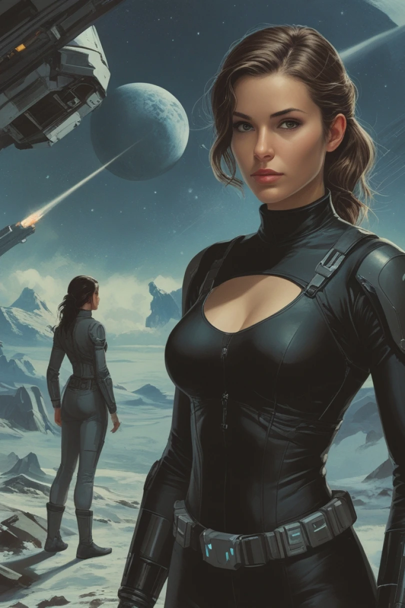 The Lattice of Small Hands - Space fiction story cover by Amira Solan Cover for story: The Lattice of Small Hands
