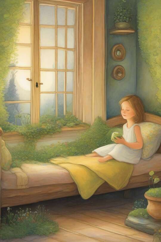 The Night Garden Beneath the Window