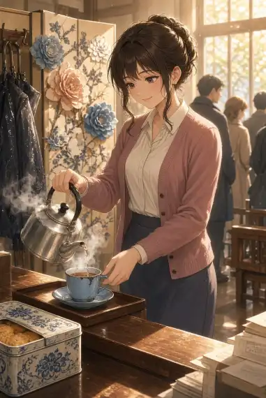 A Clerk for the Tea Hours