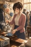 A Clerk for the Tea Hours